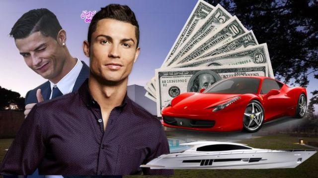 Ronaldo người có nhiều tài sản giá trị